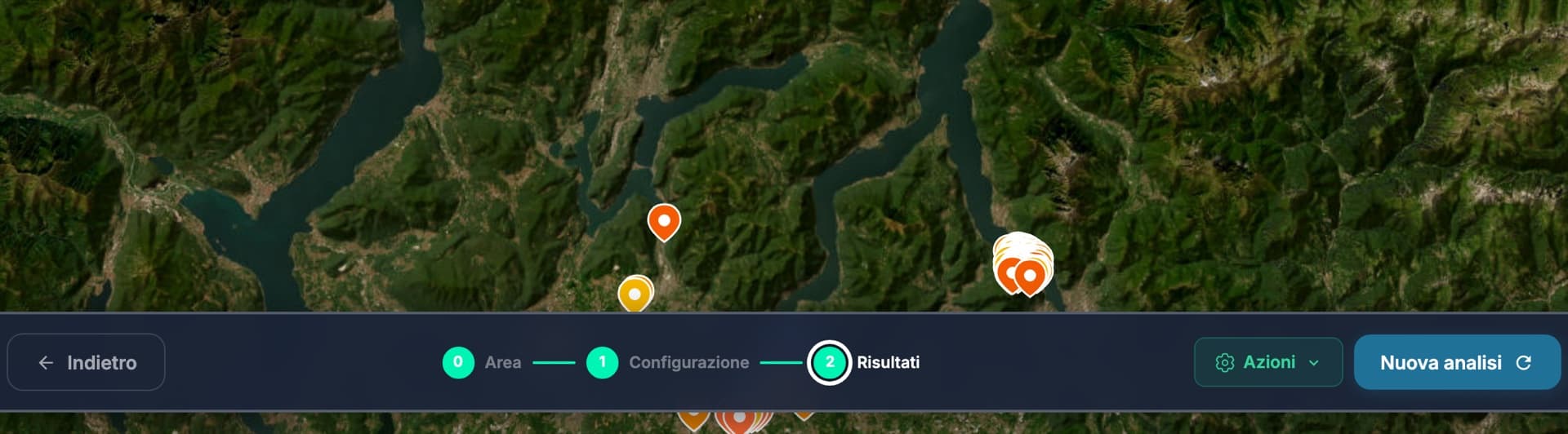 Warum wir die Satelliten auf dieses Gebiet gerichtet haben
