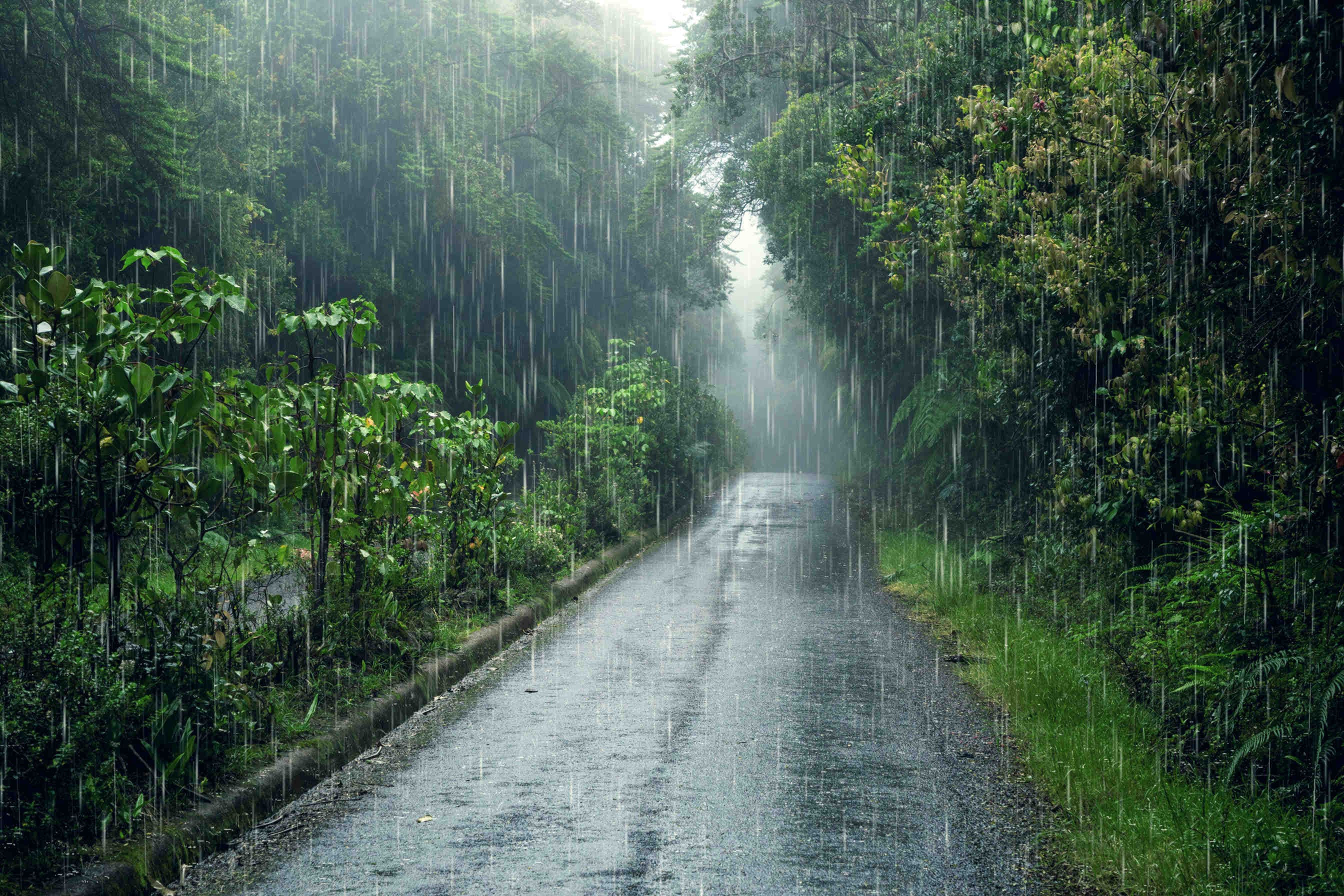 heavy rains