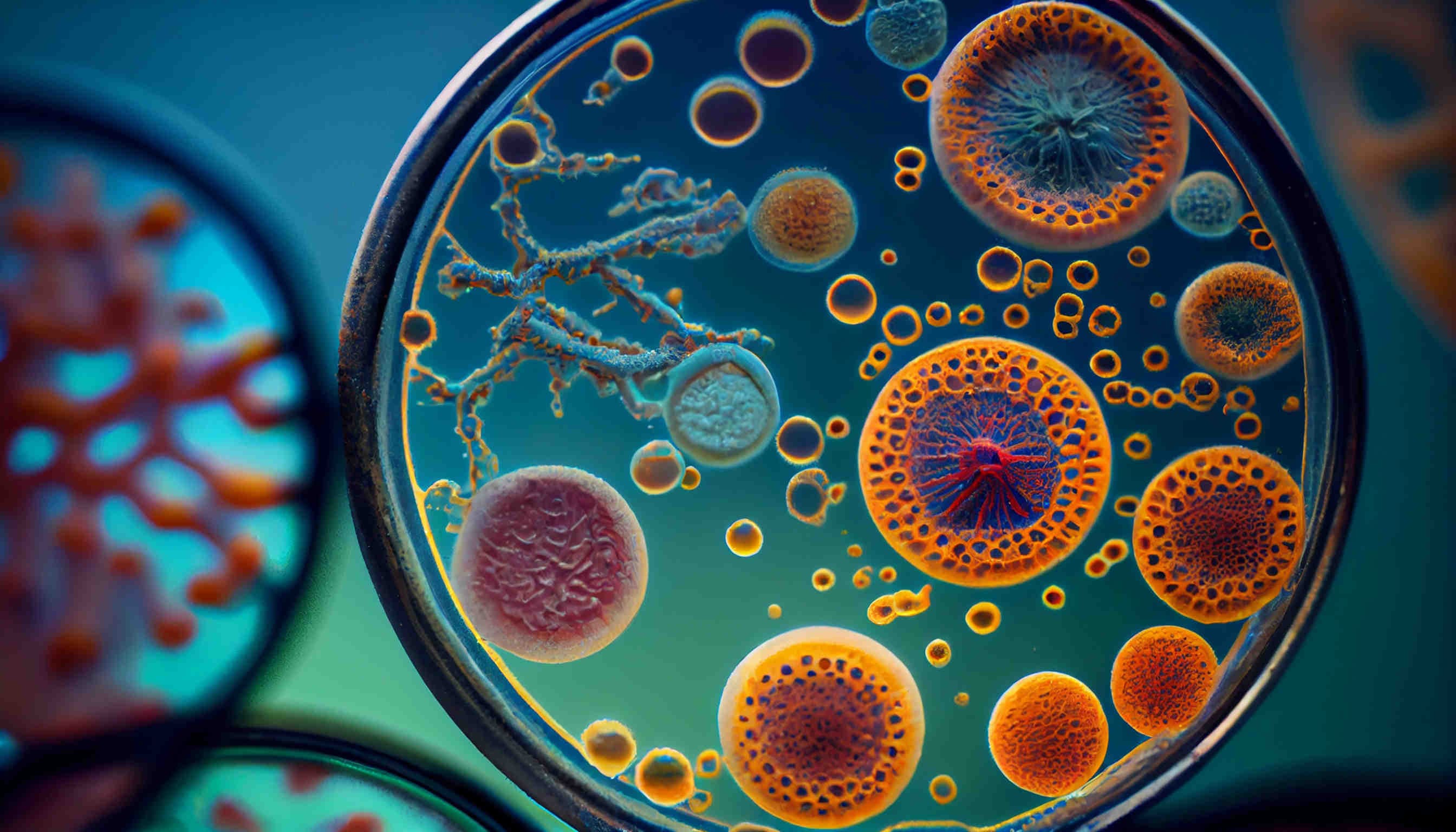 Biodiversità microscopica: batteri, funghi, microalghe