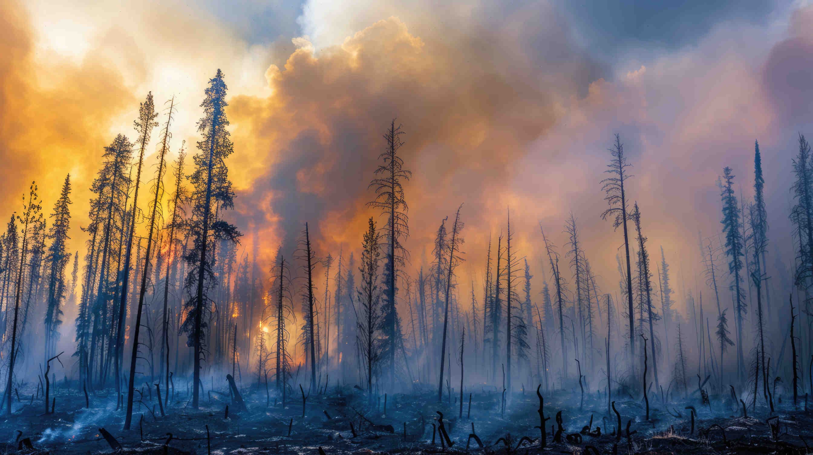 wildfire landscape
