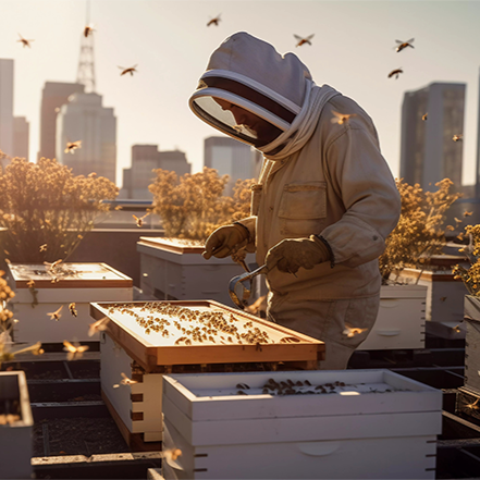 apicoltura urbana città