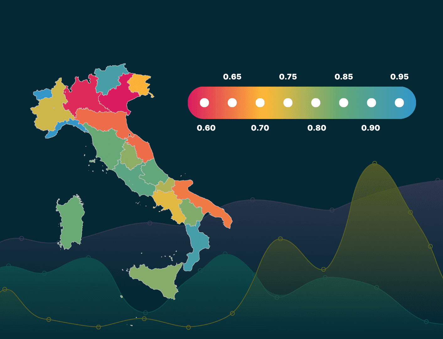 La classifica delle città più naturali d'Italia 2024