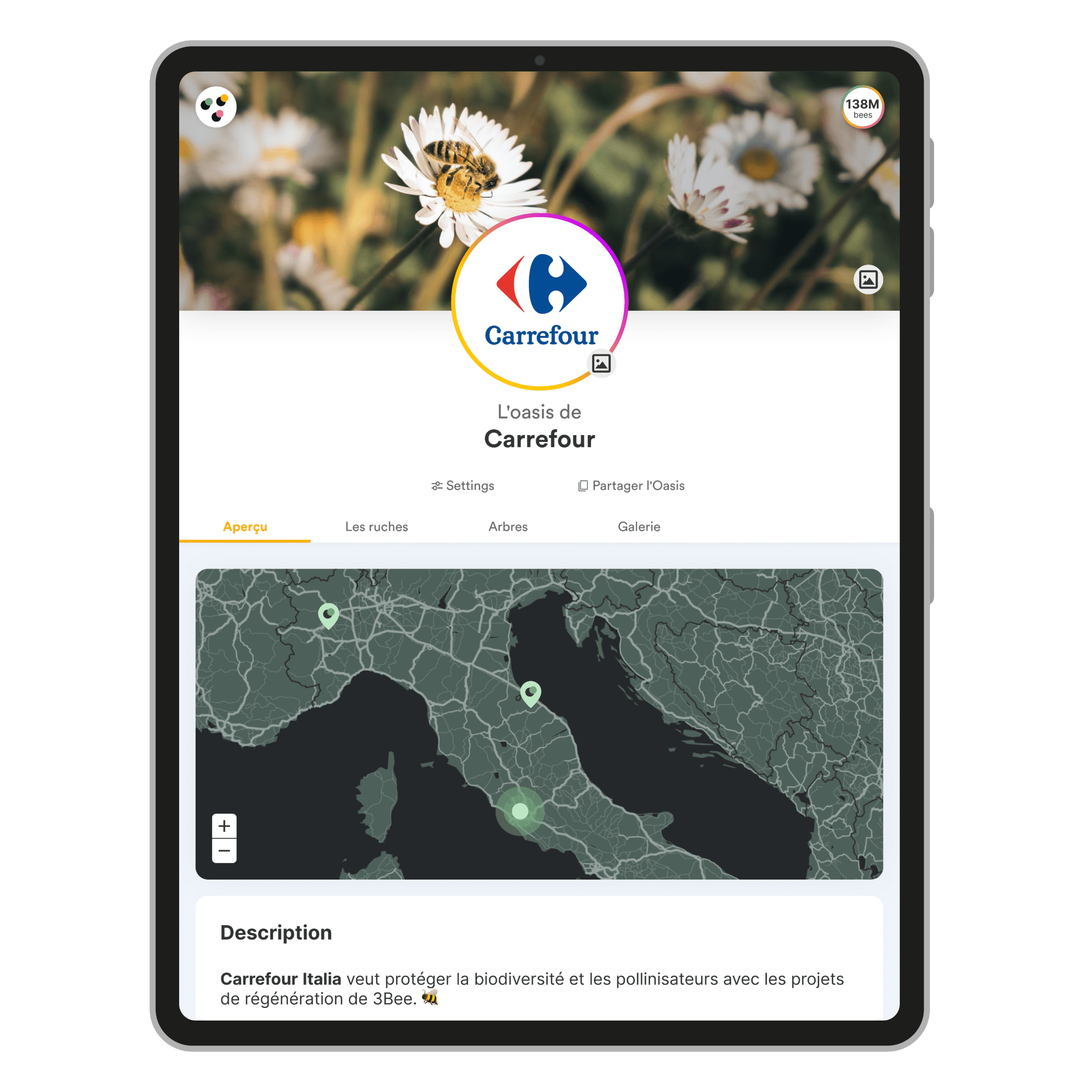 Carrefour engagé pour la défense de la biodiversité