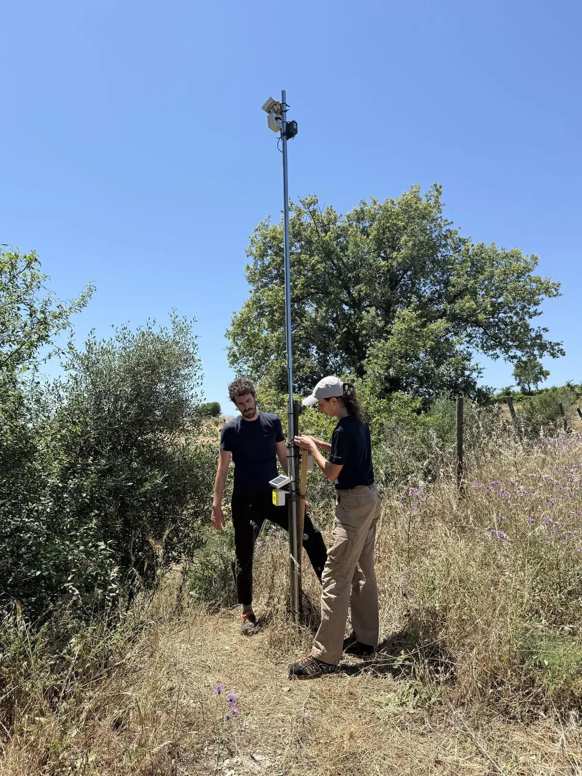 Il field test di Kiro in ambiente agricolo e semi-naturale
