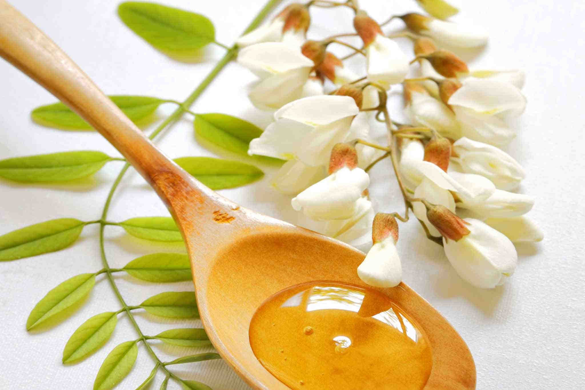 The honey produced