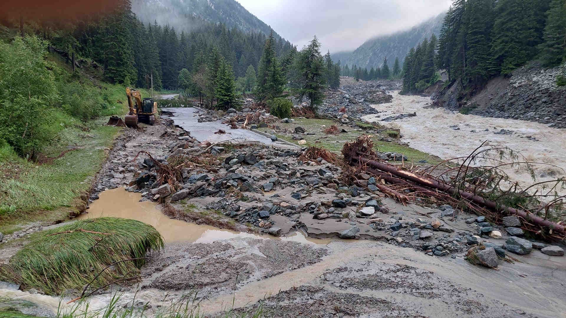 Alluvione a Cogne: analisi del rischio idrogeologico