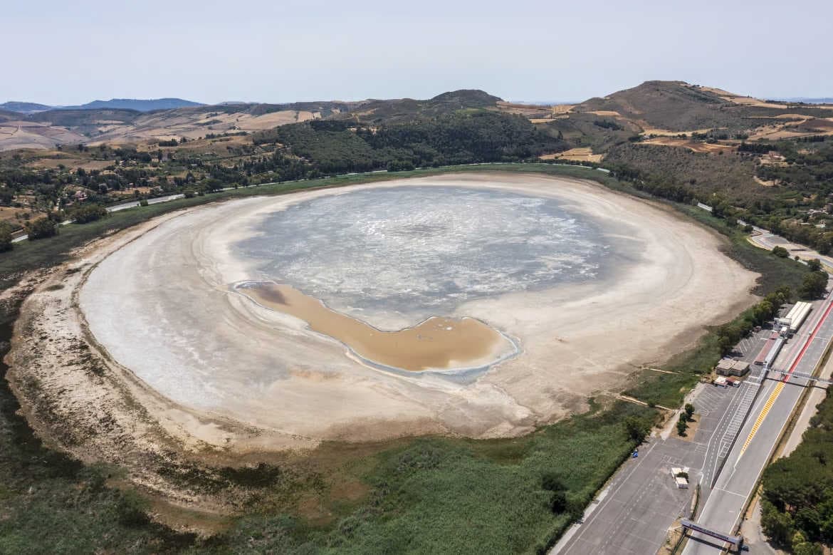 Lago di Pergusa oggi