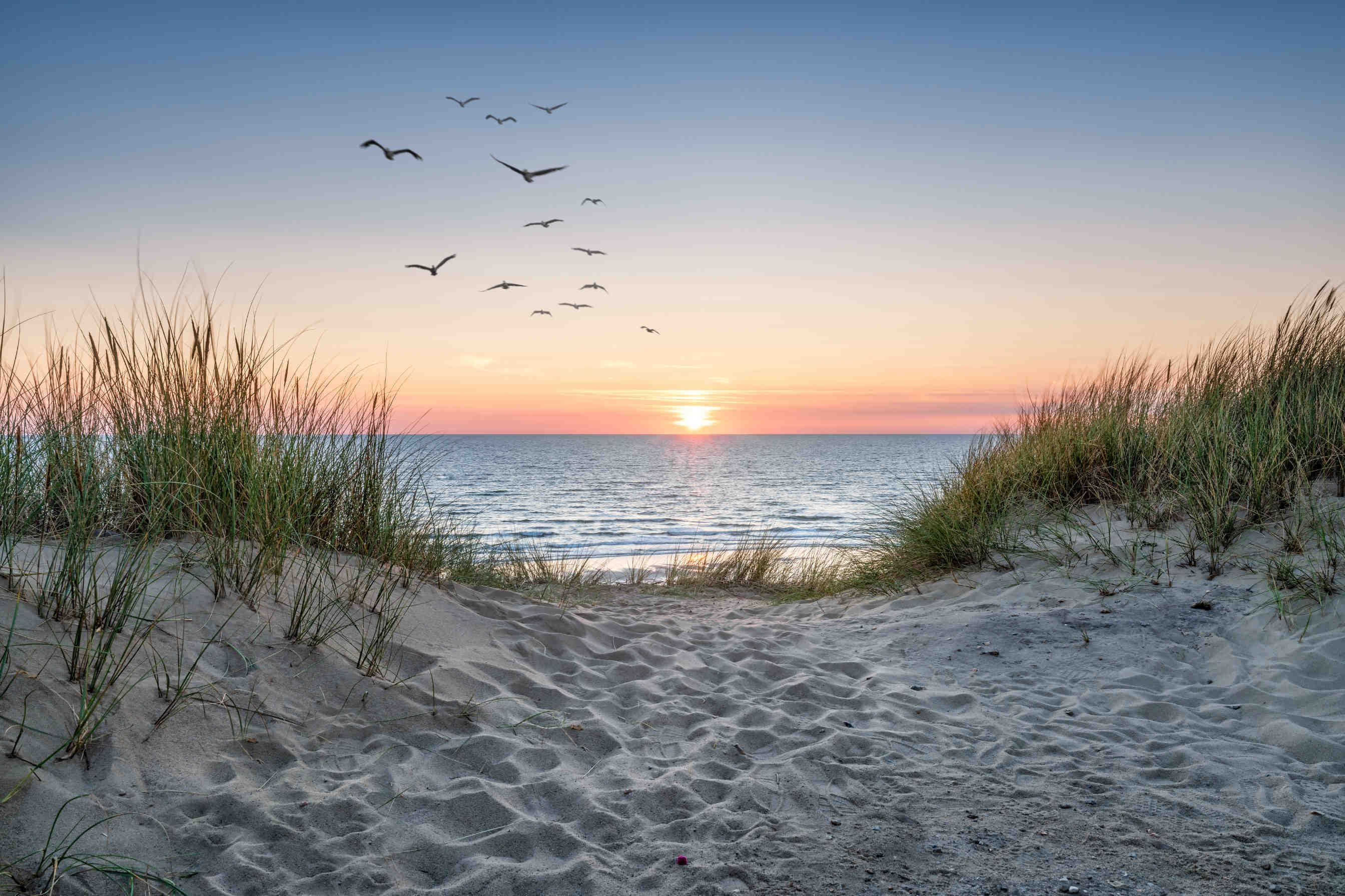 spiaggia rurale