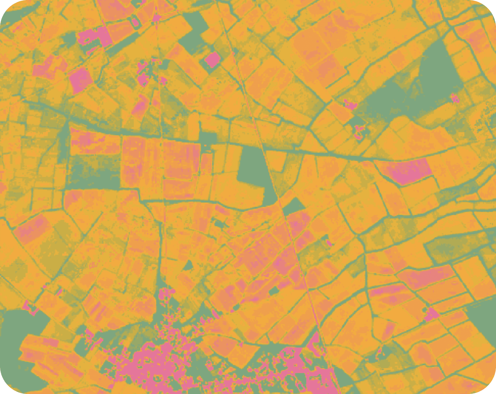 immagine satellitare analizzata