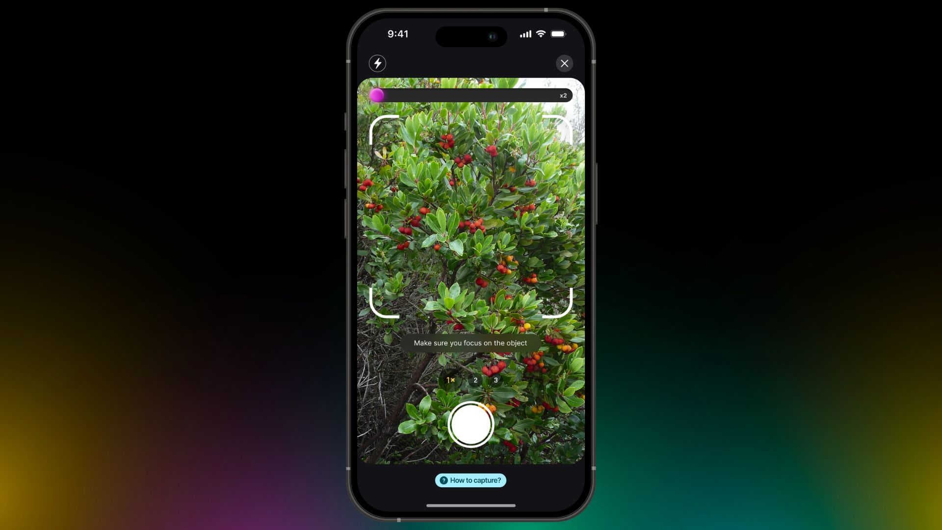 Biodiversa app scatta foto