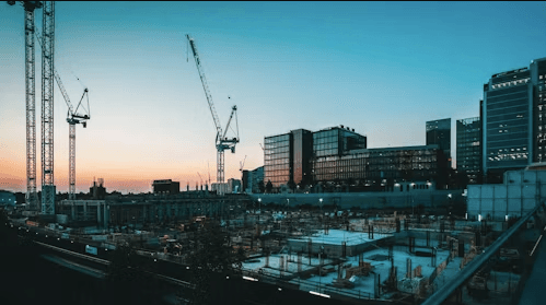 Construction site in Berlin